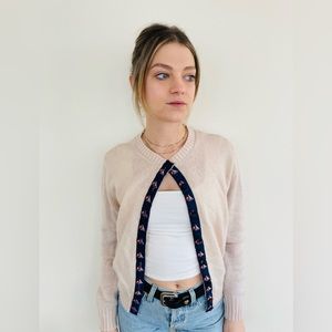 •• vintage pandora skotchkin cardigan •• made in usa •• fits like a sm ••